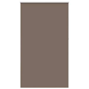 vidaXL M&ouml;rkl&auml;ggningsgardin kaffe 130x210 cm tyg bredd 126,6 cm