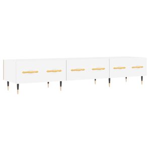 vidaXL Tv-b&auml;nk vit 150x36x30 cm konstruerat tr&auml;