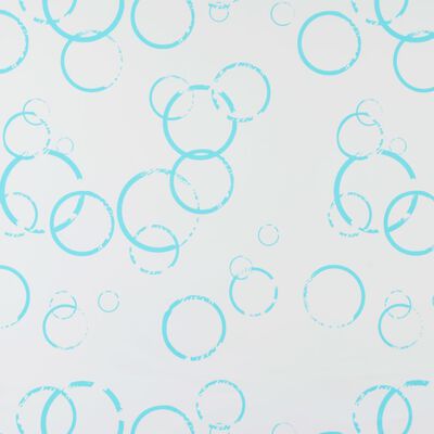 vidaXL Rullgardin för dusch 80x240 cm bubbla