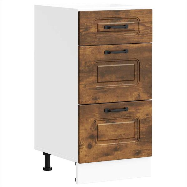 vidaXL Bassk&aring;p f&ouml;r k&ouml;k Kalmar r&ouml;kf&auml;rgad ek konstruerat tr&auml;