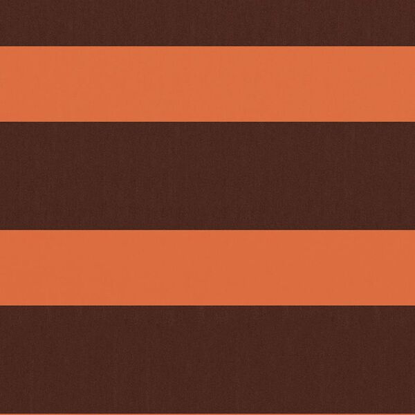 vidaXL Balkongsk&auml;rm orange och brun 90x300 cm oxfordtyg