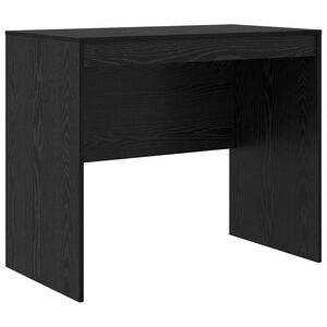 vidaXL Skrivbord Svart Ek 90 x 50 x 76 cm