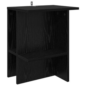vidaXL Kaffeebord Svart ek 40 x 30 x 49 cm Konstruerat tr&auml;