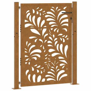 vidaXL Tr&auml;dg&aring;rdsgrind 100x125 cm v&auml;derbest&auml;ndig st&aring;lv&aring;gdesign