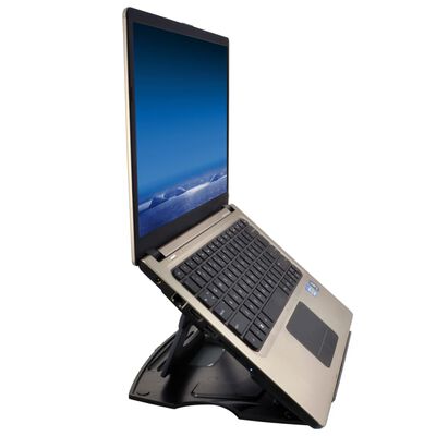 DESQ Laptopställ 28,5x21x1 cm svart