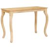 vidaXL Kaffeebord Brun 110 x 55 x 77 cm Massivt mangotr&auml;