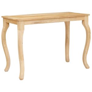 vidaXL Kaffeebord Brun 110 x 55 x 77 cm Massivt mangotr&auml;
