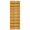 vidaXL G&auml;sthanddukar FROGN 10 st guld 30x50 cm 360 gsm