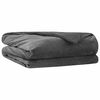 vidaXL Viktad Filt Antracit 150 x 200 cm 7 kg 100% Bomull 205T