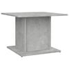 vidaXL Soffbord betonggr&aring; 55,5x55,5x40 cm konstruerat tr&auml;