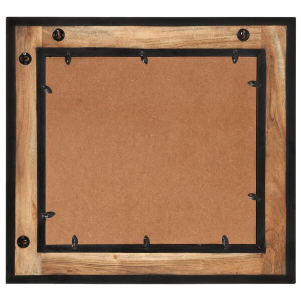 vidaXL Badrumsspegel 60x1x55 cm massivt akaciaträ