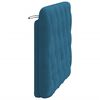 vidaXL Headboard Cushion Blue 100 cm Velvet