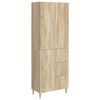 vidaXL Sk&aring;pset 2 pcs 66 x 34,5 x 90 cm Konstruerat tr&auml;