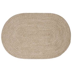 vidaXL Omr&aring;desmattor Vit 100 x 152 cm Jute