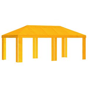 vidaXL T&auml;lt&ouml;verdrag 6 x 3 m Gul Polyester 190