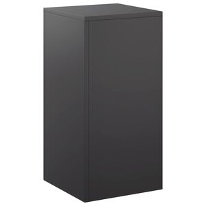 vidaXL V&auml;xtst&auml;ll Svart 30 x 30 x 60 cm St&aring;l
