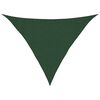vidaXL Solsegel 160 g/m&sup2; m&ouml;rkgr&ouml;n 3,5x3,5x4,9 m HDPE