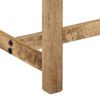 vidaXL Matbord 110x55x75 cm massivt mangotr&auml;