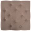vidaXL Pall brun 60x60x36 cm polyester