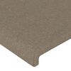 vidaXL S&auml;nggavel LED taupe 147x16x118/128 cm tyg