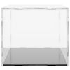 vidaXL Displaylåda transparent 34x16x14 cm akryl