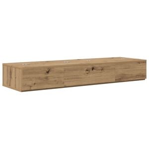 vidaXL Studio skrivbord Artisan-ek 152 x 40 x 19,5 cm Konstruerat tr&auml;