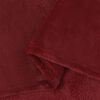 vidaXL Filtar 6 pcs Bordeaux R&ouml;d 130 x 150 cm Fleece
