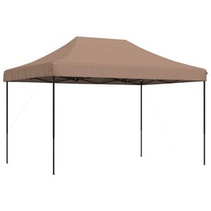 vidaXL Pop-Up hopf&auml;llbart partyt&auml;lt 410x279x315 cm brun