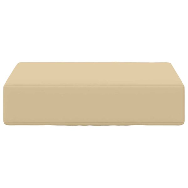 vidaXL Utomhus sitskudde Beige 40 x 40 x 8 cm 100% Polyester