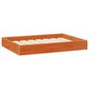 vidaXL Hunds&auml;ng Vaxbrun 72 x 54 x 9 cm Massiv furu
