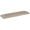 vidaXL Pallkuddset 2 pcs Taupe 150 x 40 x 8 cm Oxford Tyg