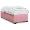 vidaXL S&auml;ngram rosa 80x200 cm sammet