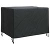vidaXL M&ouml;bel&ouml;verdrag Svart 110 x 84 x 70 cm 420D Oxford Tyg