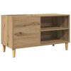 vidaXL Stereob&auml;nk artisan ek 84,5x38x48 cm konstruerat tr&auml;