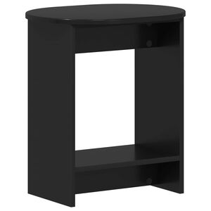 vidaXL Sidobord Svart 50 x 39,5 x 55 cm Konstruerat tr&auml;