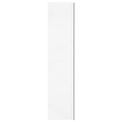 vidaXL Spegelskåp för badrum vit glänsande 60x15x75 cm MDF