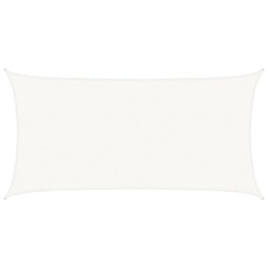 vidaXL Solsegel 160 g/m&sup2; vit 2x3,5 m HDPE