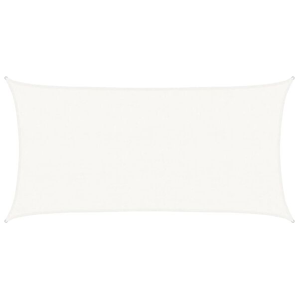 vidaXL Solsegel 160 g/m&sup2; vit 2x3,5 m HDPE