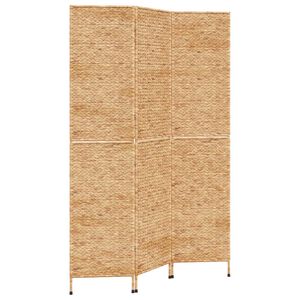 vidaXL Rumsavdelare 3 paneler 122x180 cm vattenhyacint