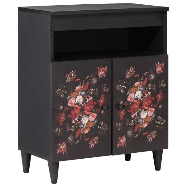 vidaXL Förvaringsskåp med lagring Flerfärgsdesign 60 x 33,5 x 75 cm