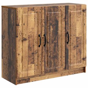 vidaXL Sideboard Gammalt tr&auml; 89 x 34,5 x 77 cm Konstruerat tr&auml;