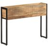 vidaXL Odlingsl&aring;da 90x20x68 cm grovt mangotr&auml;