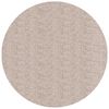 vidaXL Matta l&aring;ngluggad modern beige &Oslash; 160 cm