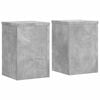 vidaXL V&auml;xtst&auml;ll 2 st betonggr&aring; 25x25x35 cm konstruerat tr&auml;
