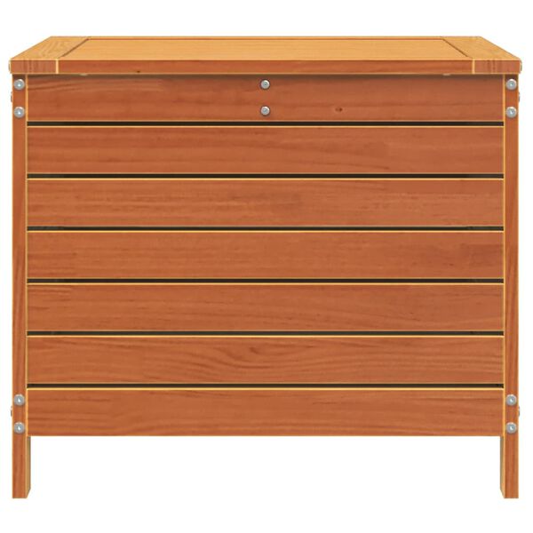 vidaXL Tr&auml;dg&aring;rdspall vaxbrun 62x63,5x53,5 cm massiv furu