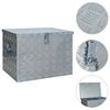 vidaXL Aluminiuml&aring;da 610x430x455 mm silver
