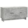 vidaXL TV-sk&aring;p 99 x 34,5 x 50 cm Betonggr&aring; Konstruerat tr&auml;