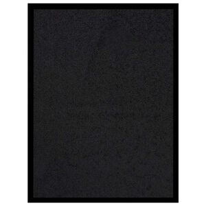 vidaXL D&ouml;rrmatta svart 40x60 cm