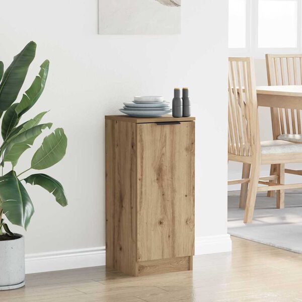 vidaXL Sideboard Artisan Ek 30 x 30 x 70 cm Konstruerat tr&auml;