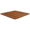 vidaXL Fyrkantig bordsskiva m&ouml;rkbrun 60x60x1,5cm behandlad massiv ek